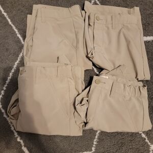 Cat and jack khaki shorts 4 Pairs